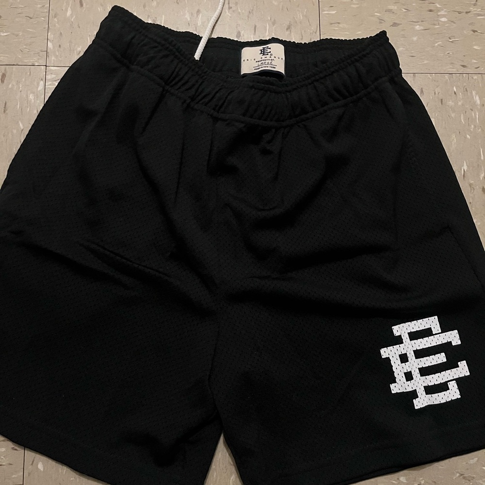 Eric Emanuel Black Athletic Shorts